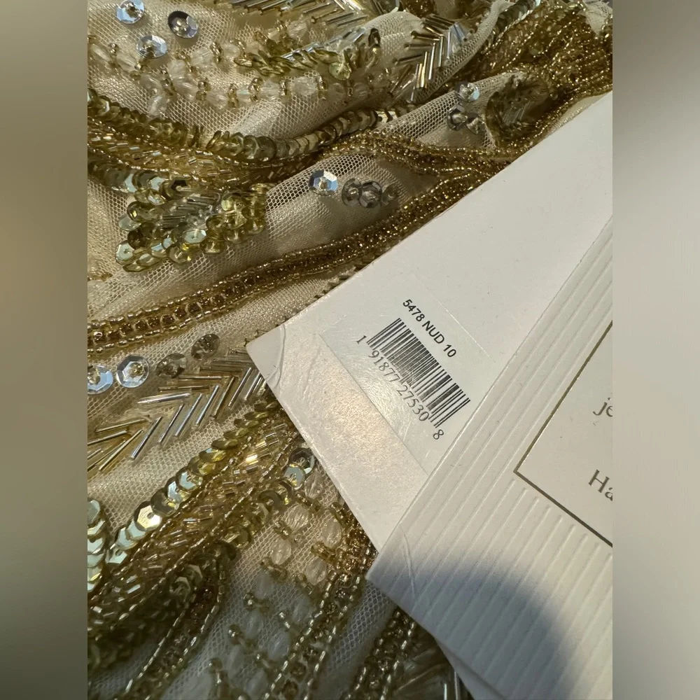 👗NWT! Mac Duggal Sequin & Bead Dress - Picture 6 of 16